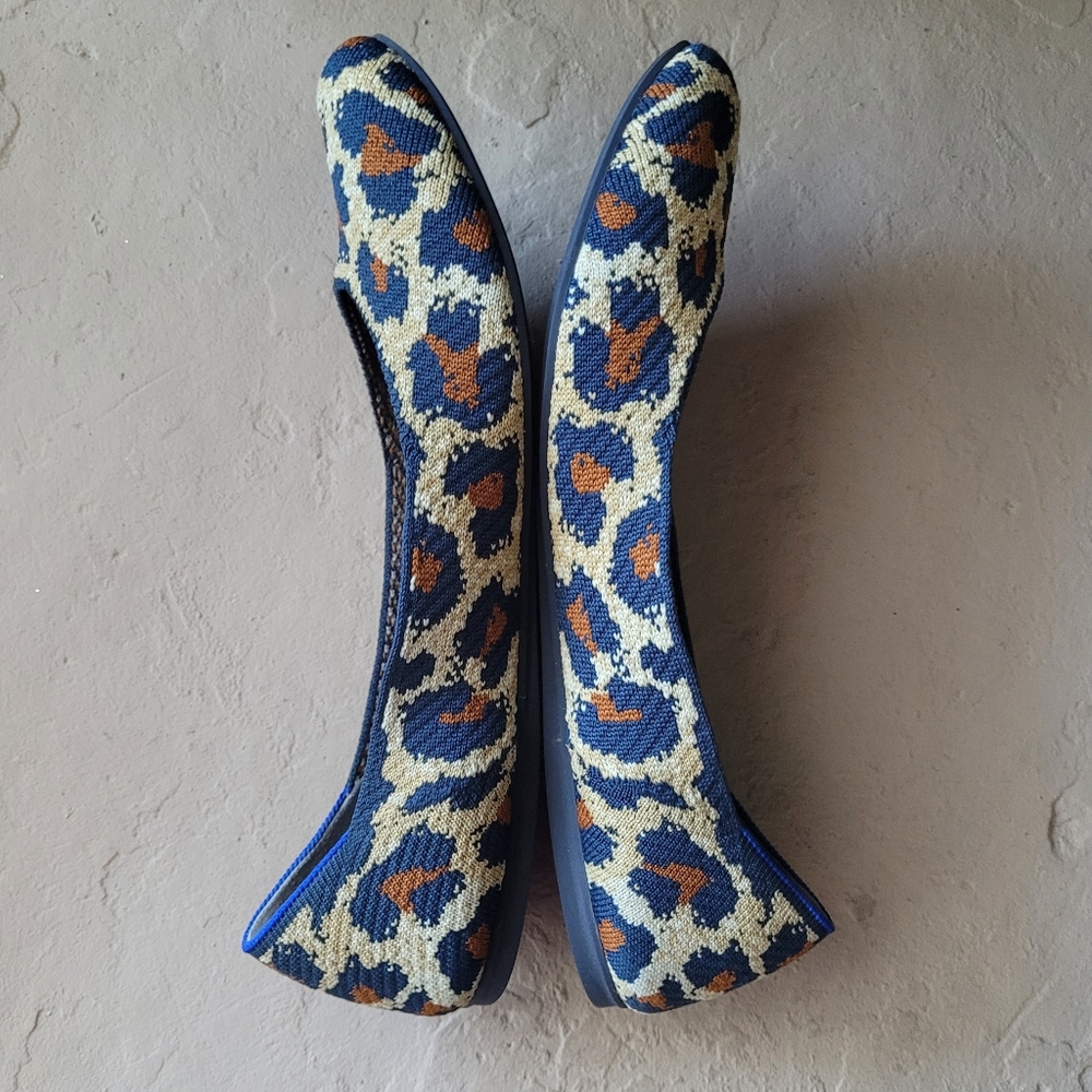 Rothy's The Square Big Cat Textile Flat Comfort Shoes Size US 12 - Picture 4 of 7